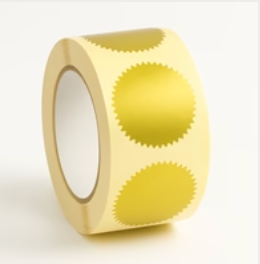 Golden Seal Stickers