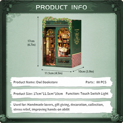 Bookie Nook Kit | Owl Bookstore