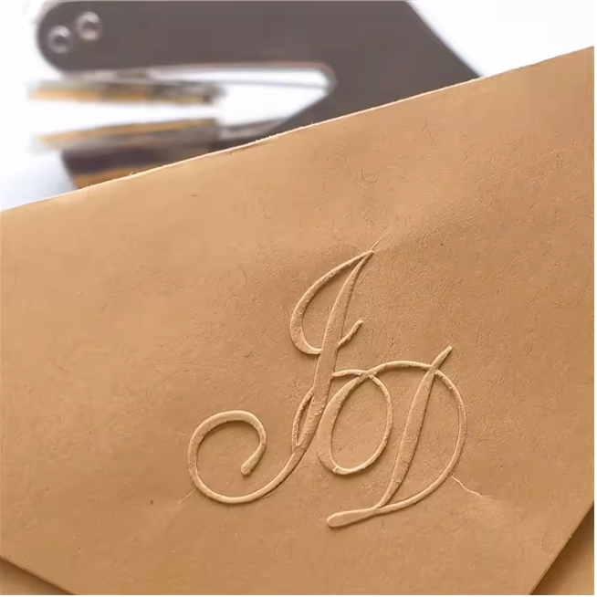 His & Hers Wedding Embosser