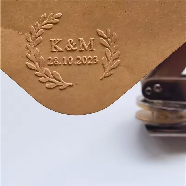 His & Hers Wedding Embosser