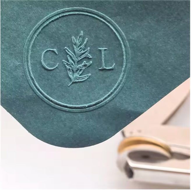 His & Hers Wedding Embosser