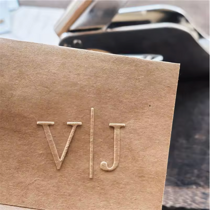 His & Hers Wedding Embosser