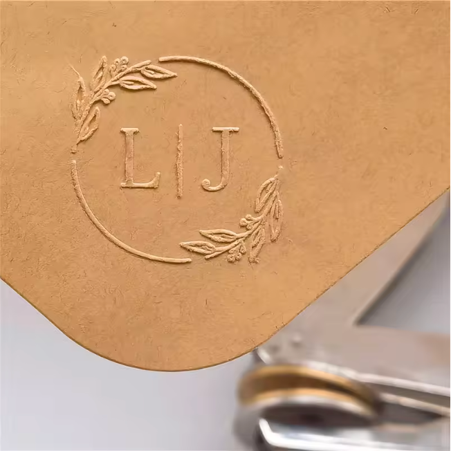 His & Hers Wedding Embosser