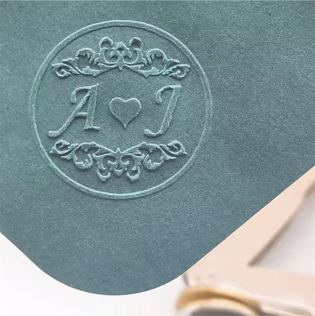 His & Hers Wedding Embosser