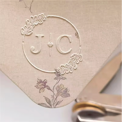 His & Hers Wedding Embosser