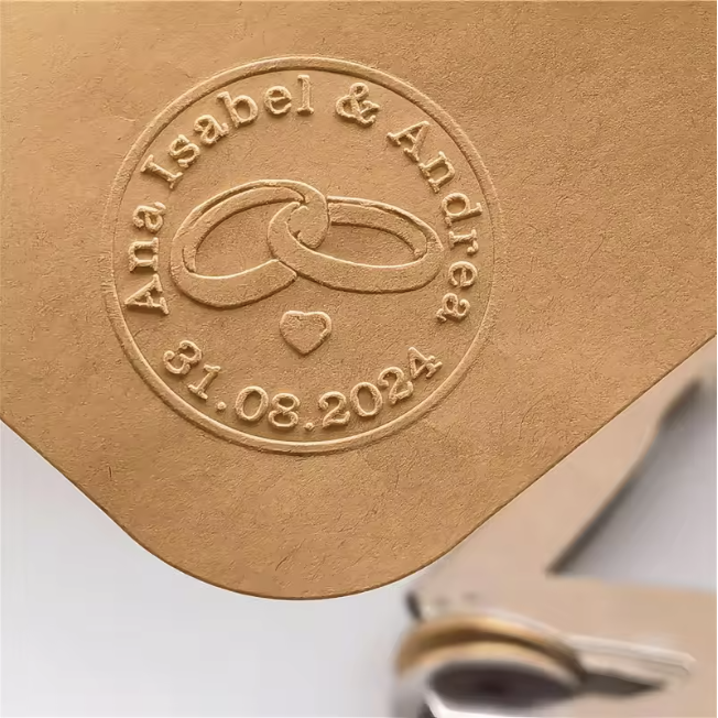 His & Hers Wedding Embosser