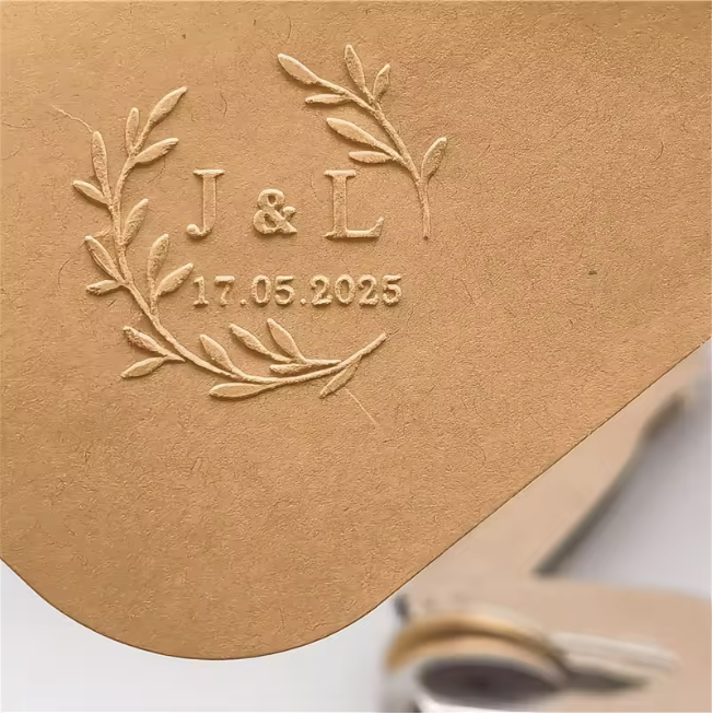 His & Hers Wedding Embosser