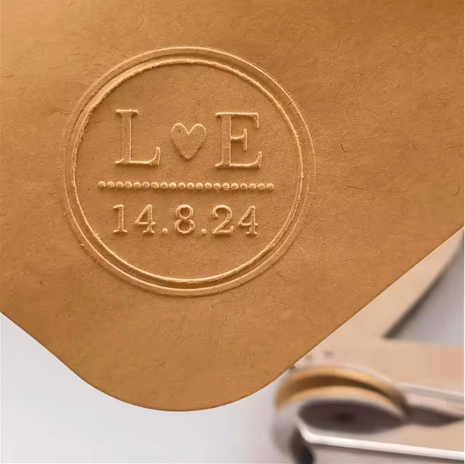 His & Hers Wedding Embosser