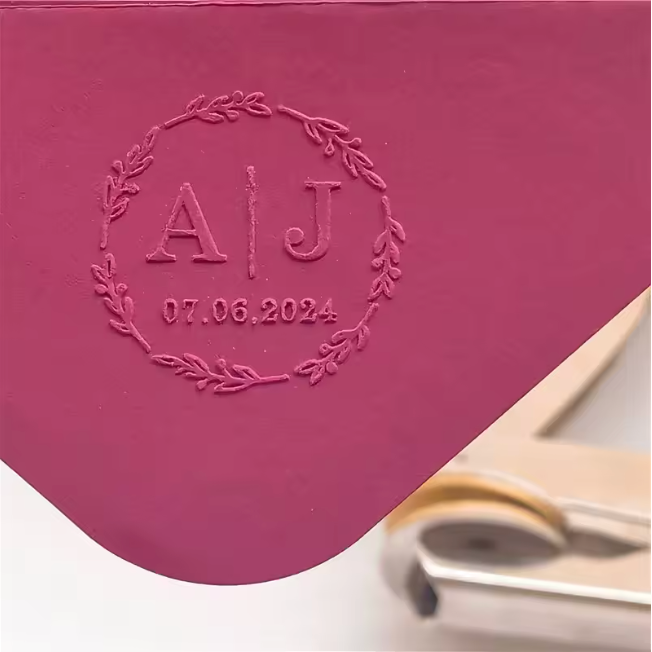 His & Hers Wedding Embosser