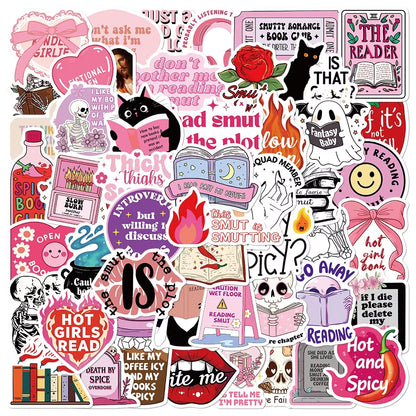Bookie Reading Stickers | Spicy