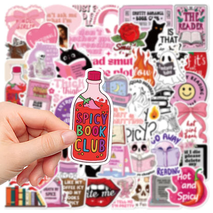Bookie Reading Stickers | Spicy