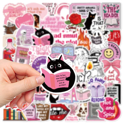 Bookie Reading Stickers | Spicy
