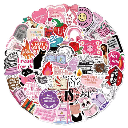 Bookie Reading Stickers | Spicy
