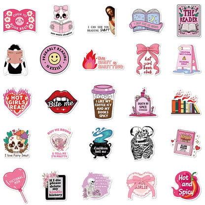Bookie Reading Stickers | Spicy