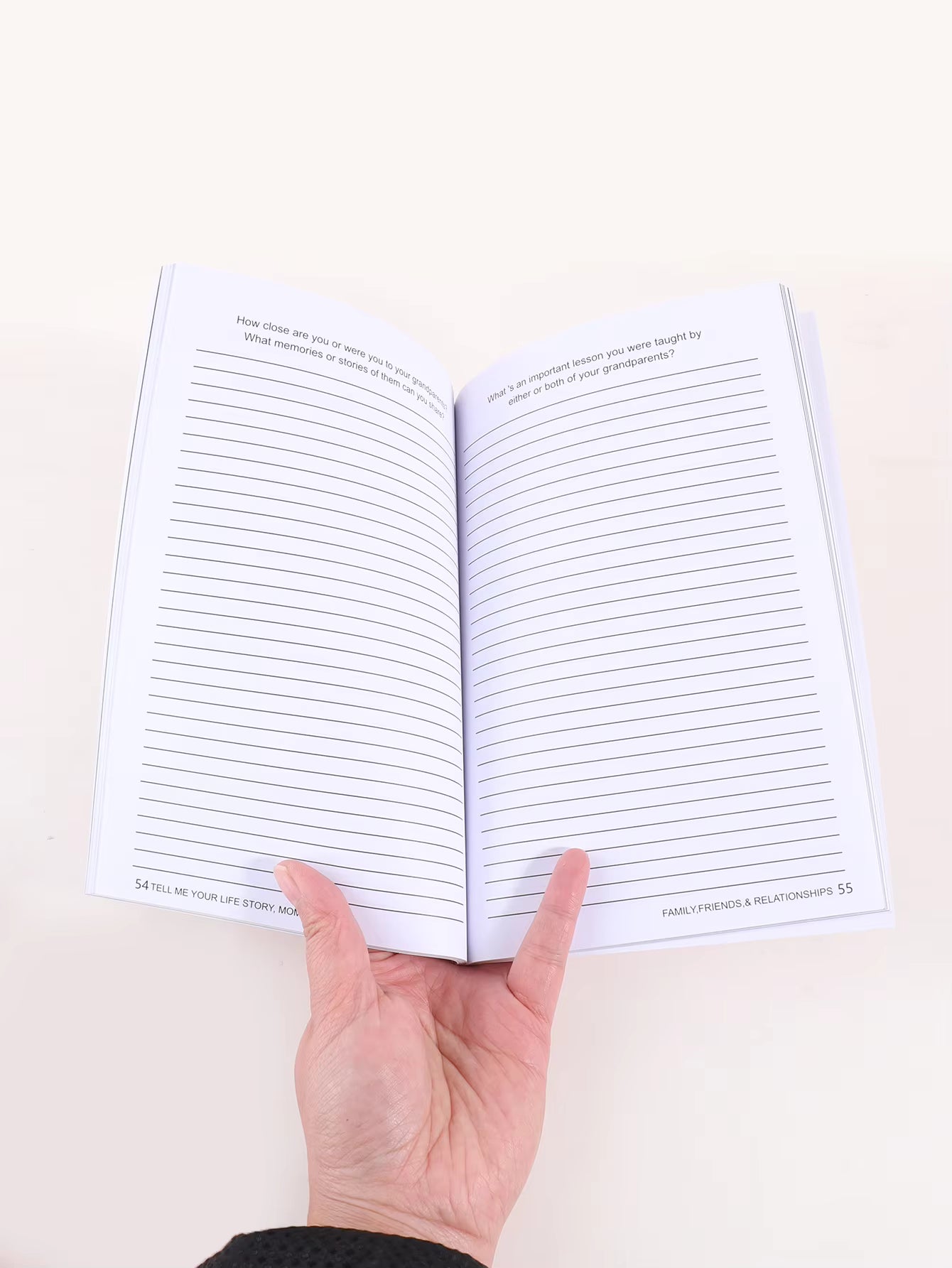 Tell me your life story, ... (Mom, Dad, Grandma, Grandpa)